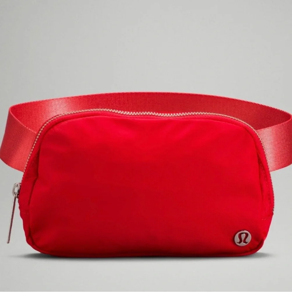 lululemon athletica Red Crossbody Belt Bag